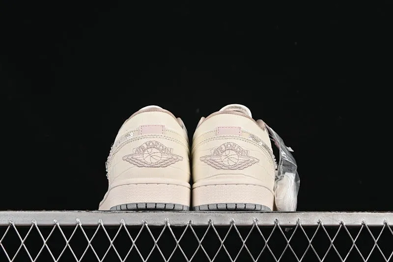All categories Air Jordan Jordan series basketball shoes Air Jordan 1 Low Air Jordan 1 Low AJ1 Joe 1 flash diamond white crack low-top cultural casual sneakers IH7323-100